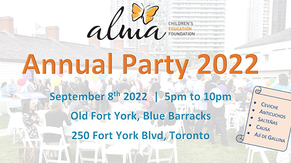 Alma Foundation event