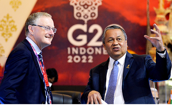 G20 Philip Lowe and Perry Warjiyo